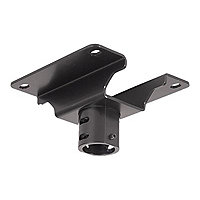 Chief Pin Connection Offset Ceiling Plate for Adapters - Black