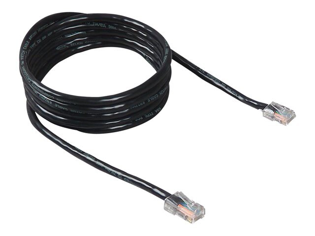 Belkin CAT5e/CAT5, 30ft, Black, No-Boot, UTP, Patch Cable