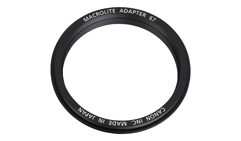 Canon Macrolite 67C - macro flash adapter ring