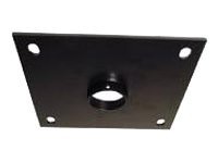 Chief 8" Ceiling Plate - Black composant de montage - noir