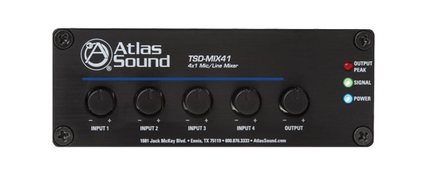 Atlas Mixer Amplifier 4 Input