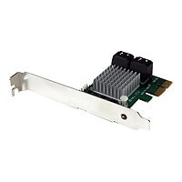 StarTech.com 4 Port PCIe SATA III Controller Card w/ HyperDuo SSD Tiering