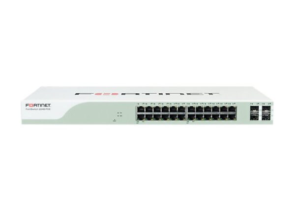 Fortinet FortiSwitch 224B-POE - switch - 24 ports - managed - rack-mountable