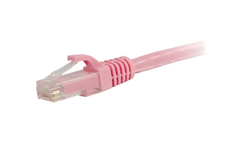 C2G 7ft Cat6 Ethernet Cable - Snagless Unshielded (UTP) - Pink - patch cable - 2.13 m - pink