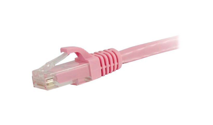 C2G 15ft Cat6 Ethernet Cable - Snagless Unshielded (UTP) - Pink - patch cable - 4.57 m - pink