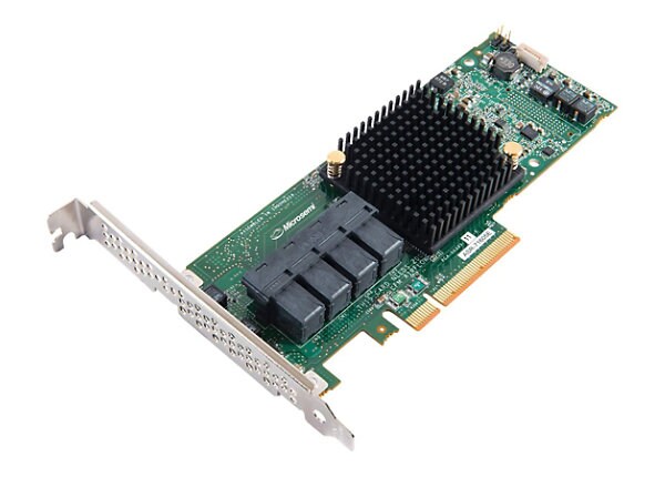 Microsemi Adaptec RAID 71605E - storage controller (RAID) - SATA 6Gb/s / SAS 6Gb/s - PCIe 3.0 x8