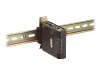 Black Box Extreme Media Converter Switch 48-VDC - fiber media converter - Ethernet, Fast Ethernet