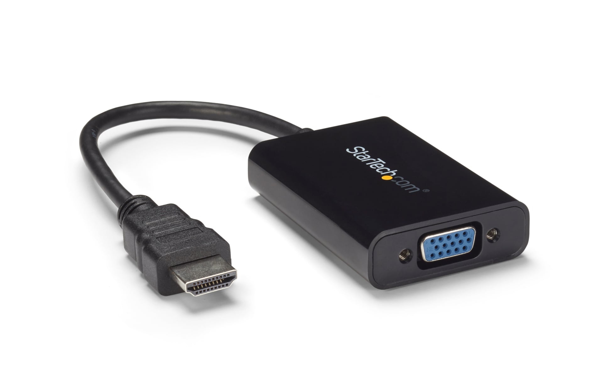 StarTech.com VGA to HDMI Portable Adapter Converter w/ USB Audio and Power