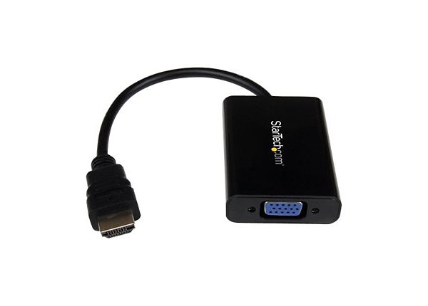 StarTech.com HDMI to Adapter Audio - Active Converter - HD2VGAA2 - -