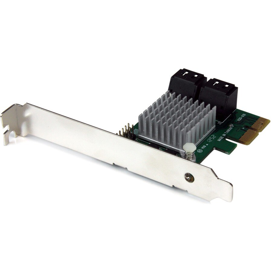 StarTech.com 4 Port PCIe SATA III Controller Card w/ HyperDuo SSD Tiering