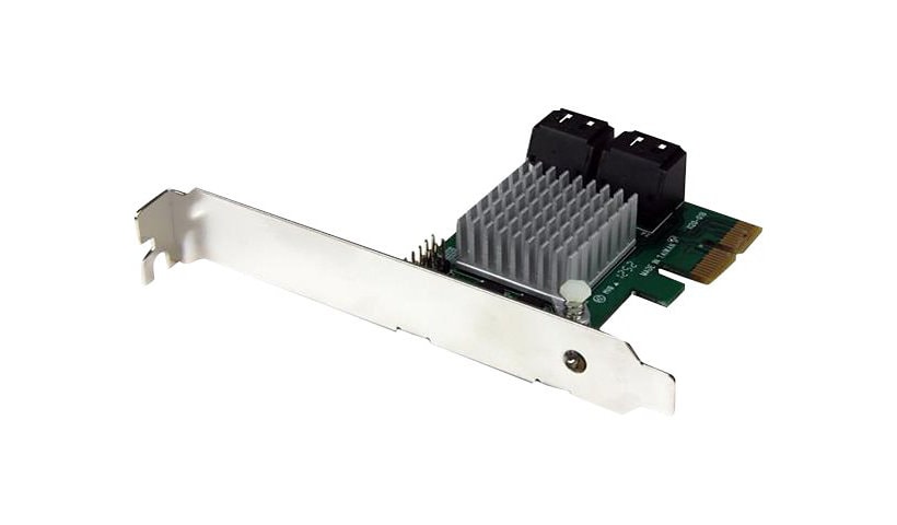 StarTech.com 4 Port PCI Express 2.0 SATA III 6Gbps RAID Controller Card with HyperDuo SSD Tiering