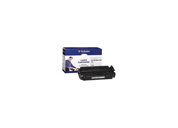 Verbatim - High Yield - black - remanufactured - toner cartridge ( equivalent to: HP 15X )