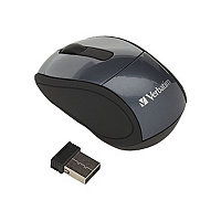 Verbatim Wireless Mini Travel Mouse - souris - 2.4 GHz - graphite