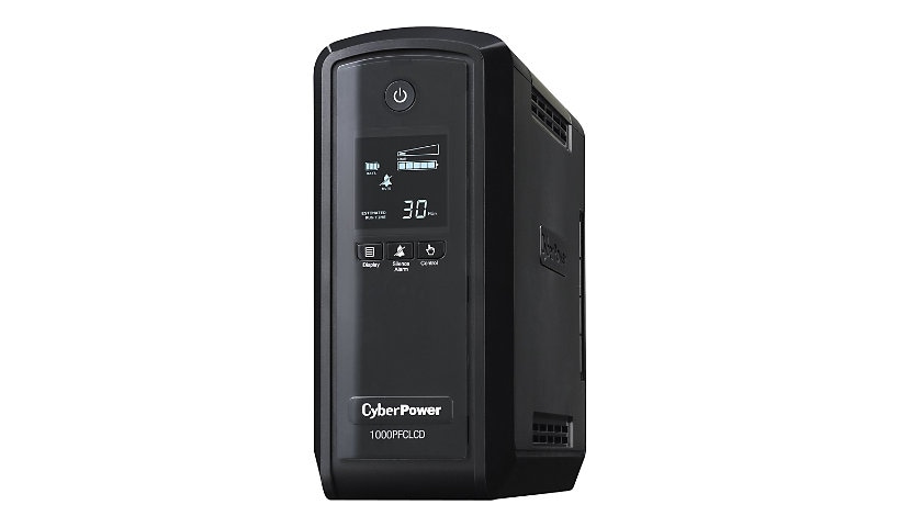 CyberPower PFC Sinewave Series CP1000PFCLCDTAA - UPS - 600 Watt - 1000 VA
