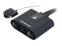 Thumbnail 2 of 3 for IOGEAR 4x4 USB 2.0 Peripheral Sharing Switch