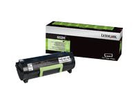 Lexmark 600HA - High Yield - black - original - toner cartridge - LCCP