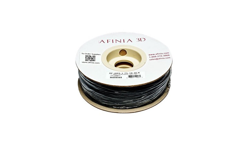 AFINIA Value-Line 1.75mm ABS Black filament for 3D printers