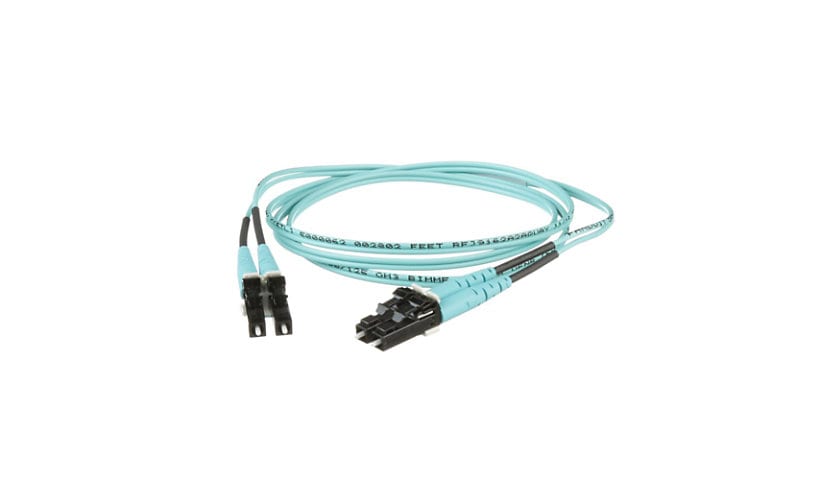 Panduit Opti-Core patch cable - 1 m - aqua