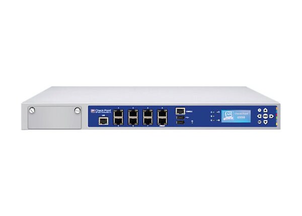 Check Point 4400 Appliance Next Generation Firewall Appliance for High Availability - security appliance - with 7