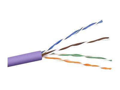 Belkin bulk cable - 1000 ft - purple