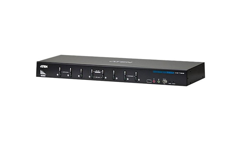 ATEN CS1788 - KVM / audio / USB switch - 8 ports - rack-mountable
