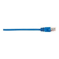 Black Box 7ft Blue CAT6 Gigabit UTP Patch Cable, 250Mhz, Snagless, 25-Pack
