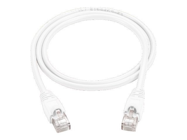BLACK BOX 15FT CAT6 MOLDED BOOT WHT