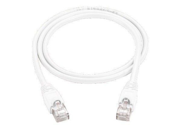 BLACK BOX 15FT CAT6 MOLDED BOOT WHT