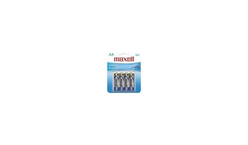 Maxell Gold LR6 battery - 4 x AA type - alkaline