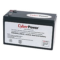 CyberPower RB1280A - UPS battery - lead acid - 8 Ah