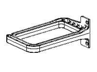 Panduit Open-Access cable management ring - 2U