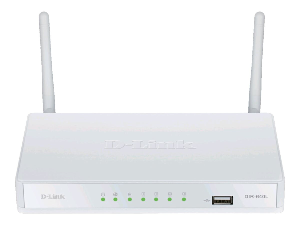 D-Link DIR-640L - wireless router - 802.11b/g/n - desktop