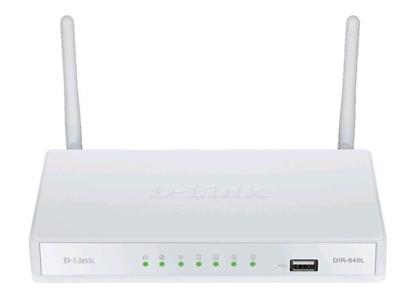 D-Link DIR-640L - wireless router - 802.11b/g/n - desktop
