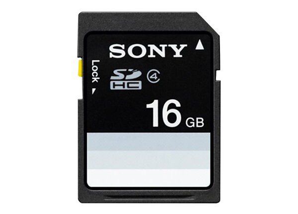 Sony SF16N4/TQMN - flash memory card - 16 GB - SDHC