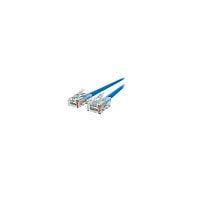 Belkin Cat5e/Cat5 3ft Blue Ethernet Patch Cable, No Boot, PVC, UTP, 24 AWG, RJ45, M/M, 350MHz, 3'