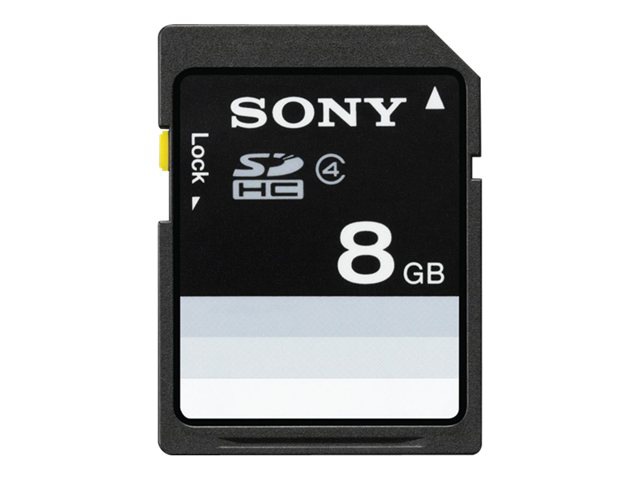 Sony SF8N4/TQMN - flash memory card - 8 GB - SDHC