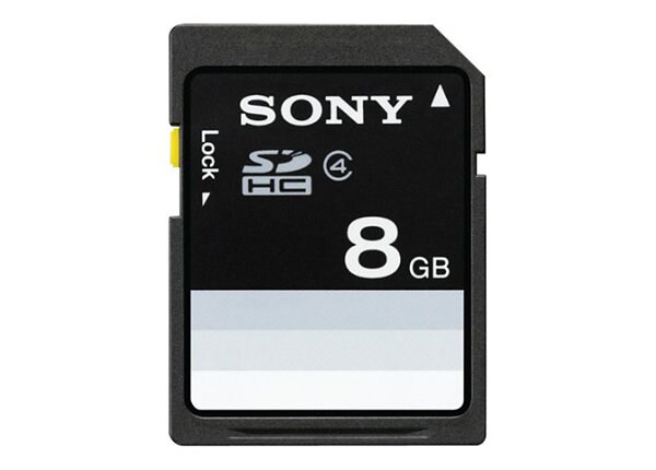 Sony SF8N4/TQMN - flash memory card - 8 GB - SDHC