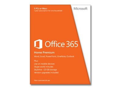 Microsoft 365 Family - subscription license (1 year) - up to 6 people