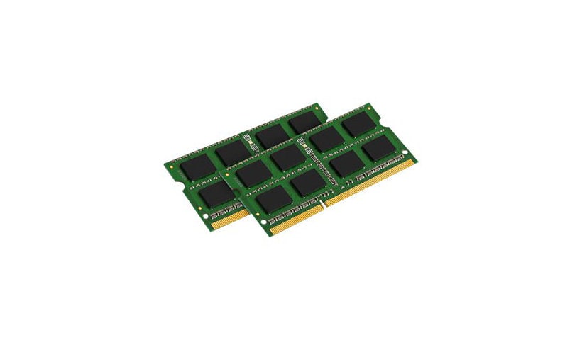 Kingston ValueRAM - DDR3 - kit - 16 GB: 2 x 8 GB - SO-DIMM 204-pin - 1333 M
