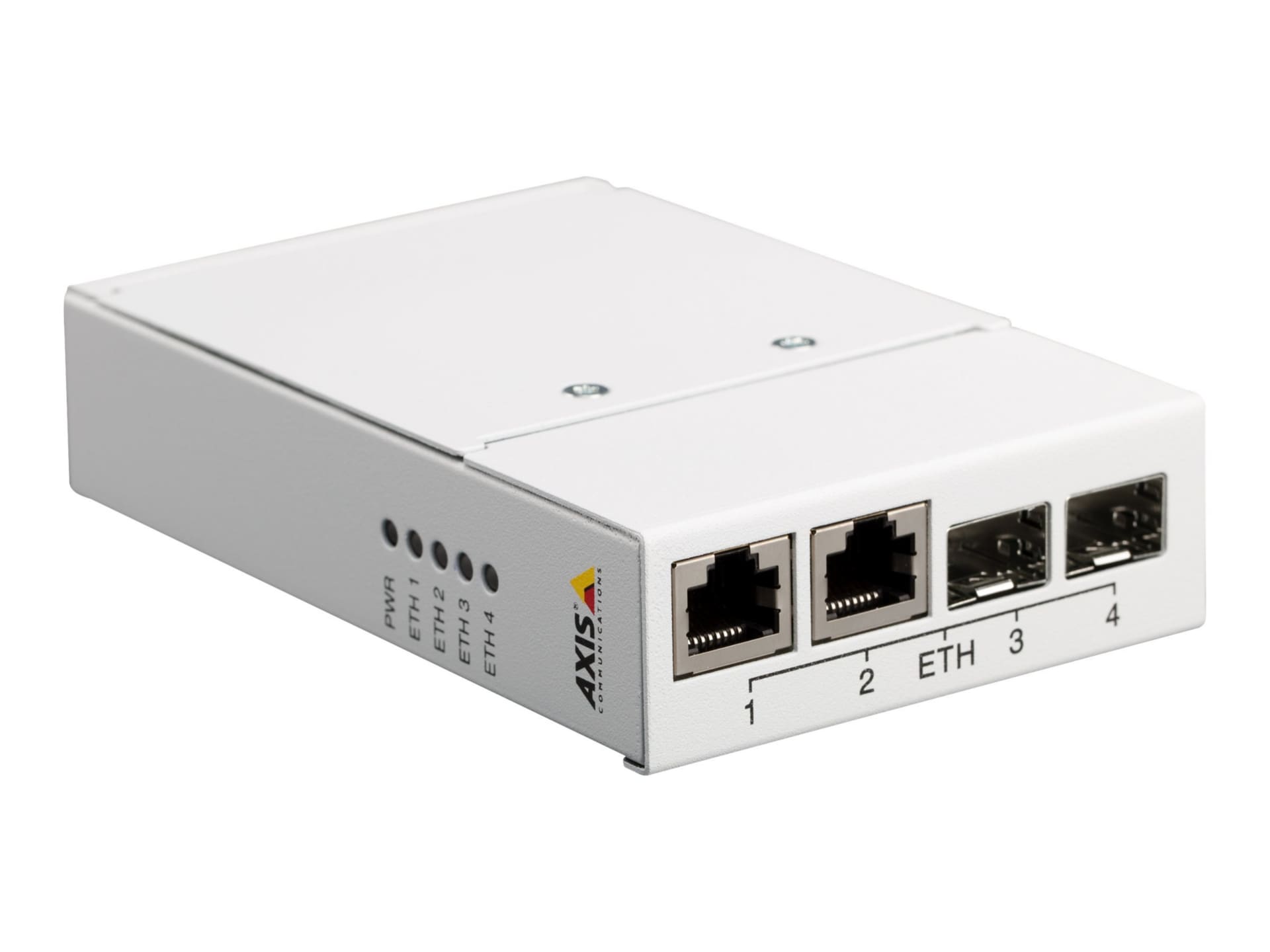 AXIS T8604 Media Converter Switch - fiber media converter - 10Mb LAN, 100Mb LAN, GigE