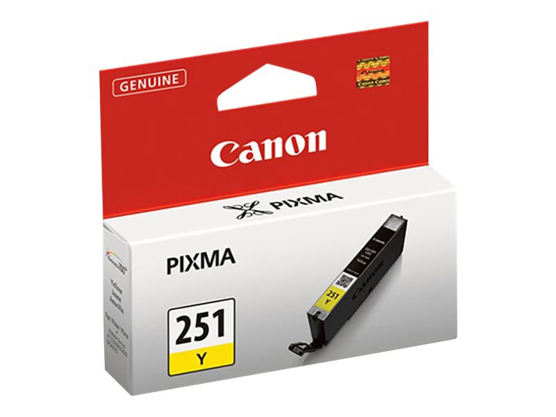 Canon CLI-251Y - yellow - original - ink tank
