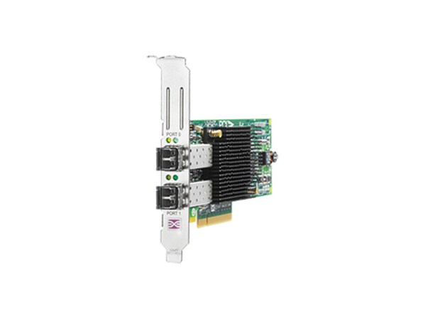HP 82E 8GB Dual-Port PCI-E Fibre Channel Host Bus Adapter