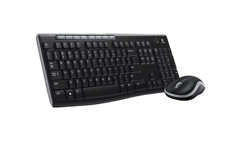 Logitech MK270 Wireless Combo - keyboard and mouse set - English