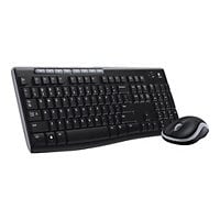 Logitech MK270 Wireless Combo - keyboard and mouse set - English