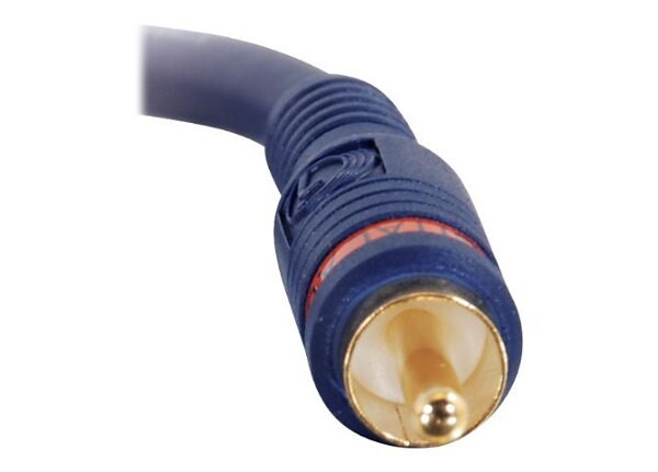 C2G Velocity 1.5ft Velocity S/PDIF Digital Audio Coax Cable - digital audio cable (coaxial) - 1.5 ft