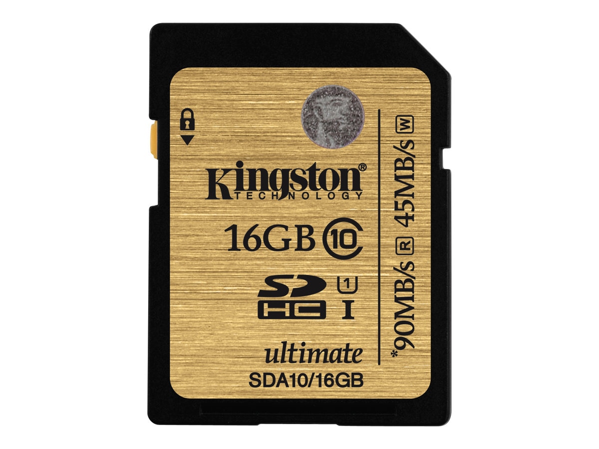 Kingston Ultimate - flash memory card - 16 GB - SDHC