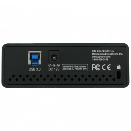 Thumbnail 3 of 3 for Apricorn Aegis Padlock DT ADT-3PL256-4000 - hard drive - 4 TB - USB 3.0