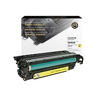 Clover Remanufactured Toner for HP CE402A (507A), Yellow, 6,000 page yield