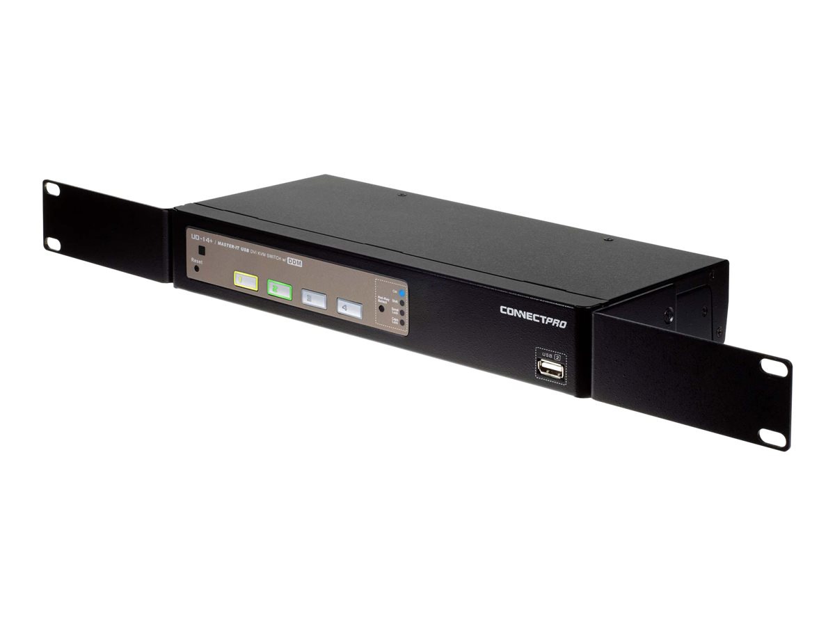 ConnectPRO UD-14+KIT - KVM / USB switch - 4 ports