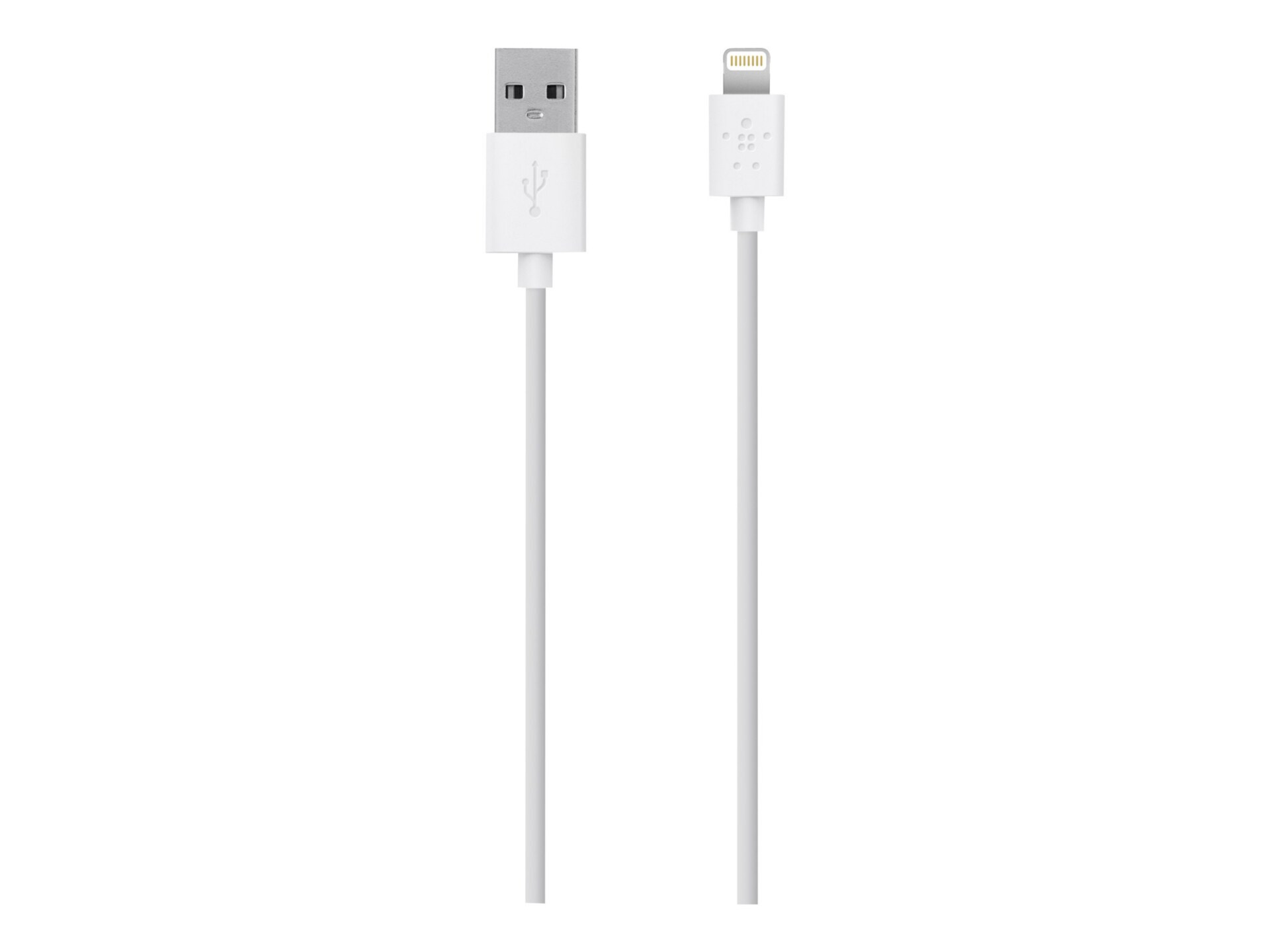 Belkin MIXIT™ Lightning to USB ChargeSync Cable - 4ft -White